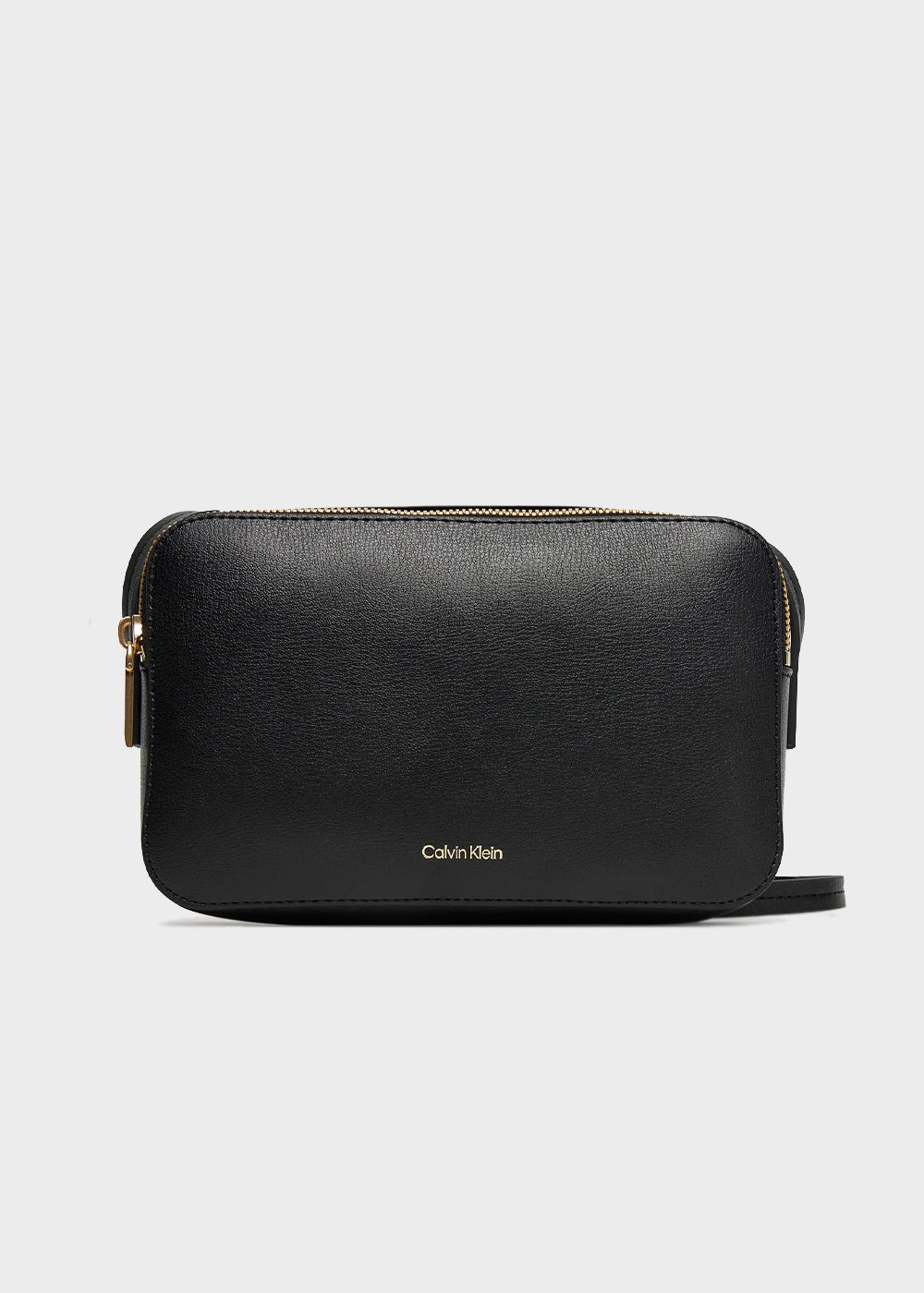 Shoulder bag with laminated logo