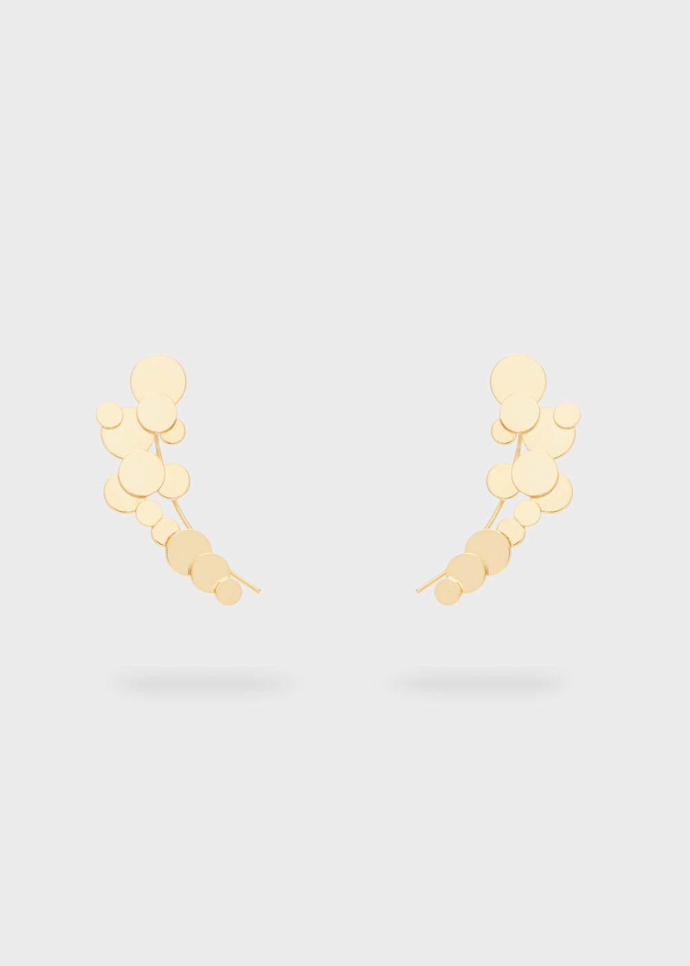 GOLD BALL WRAP EARRINGS