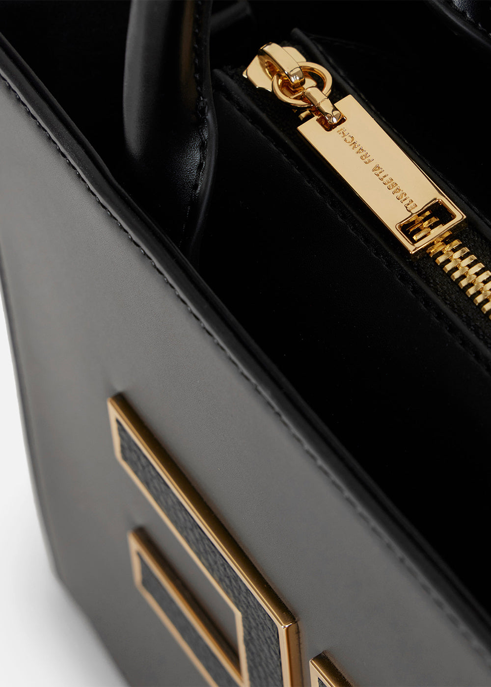 Medium handbag with shoulder strap and logo