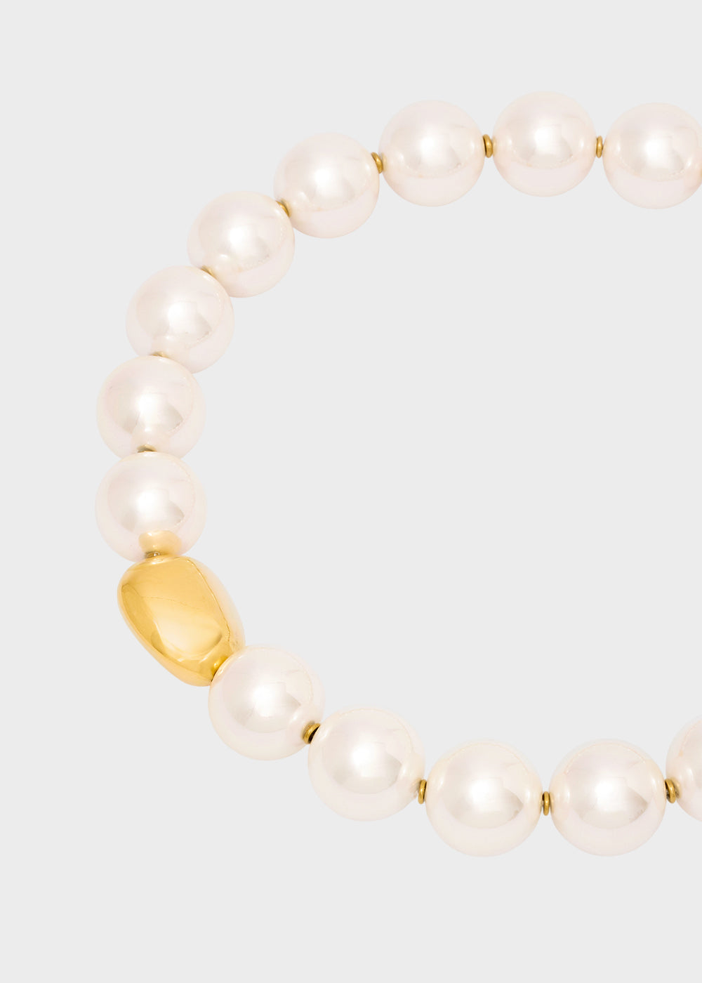 Collana Pearl con elemento sfera