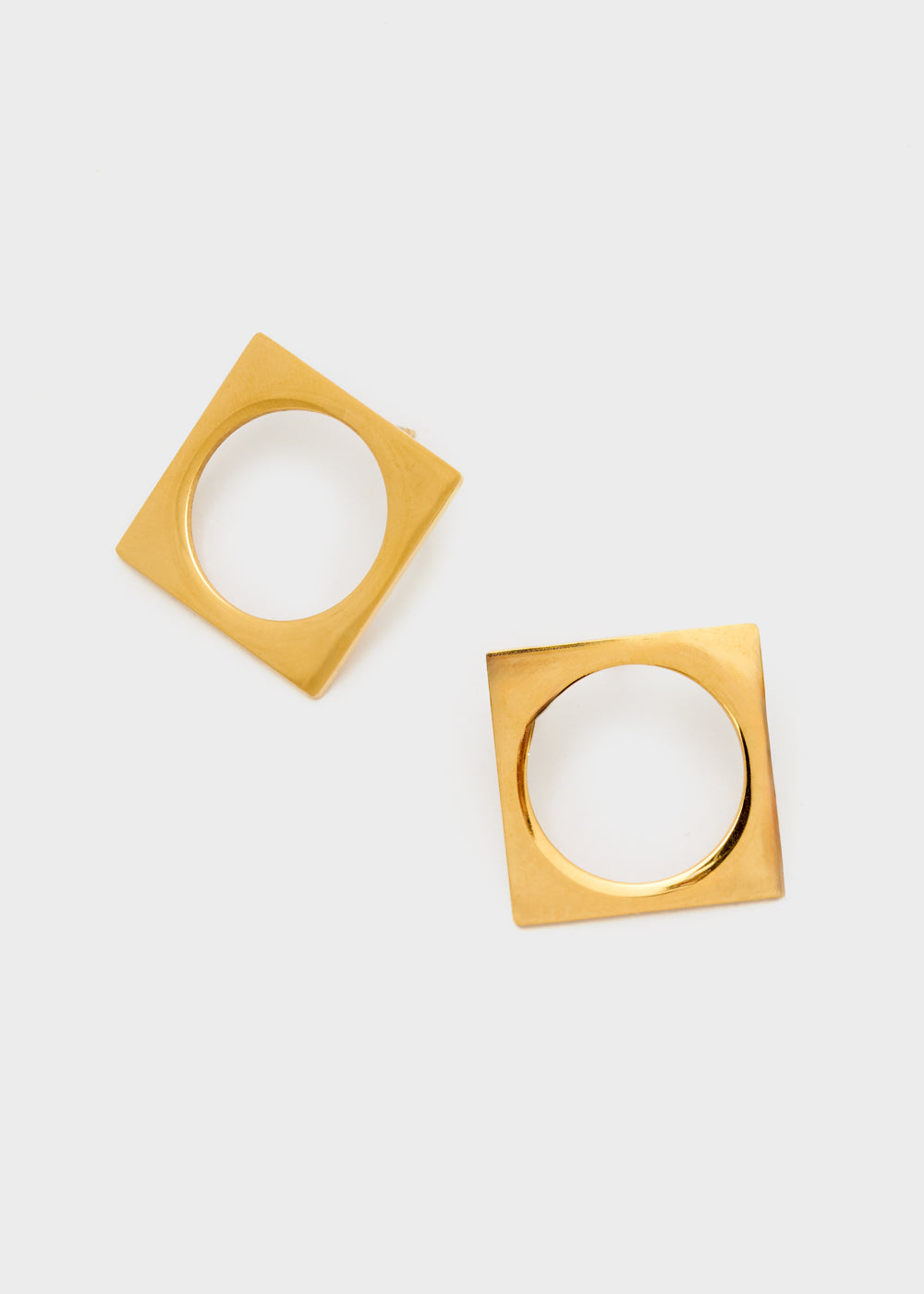 Stainless Steel Square/Hoop Earrings