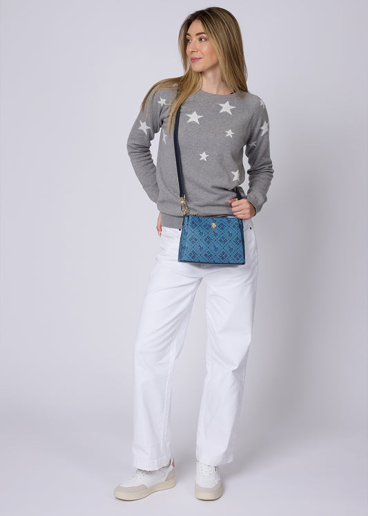 Hampton Logo Shoulder Bag