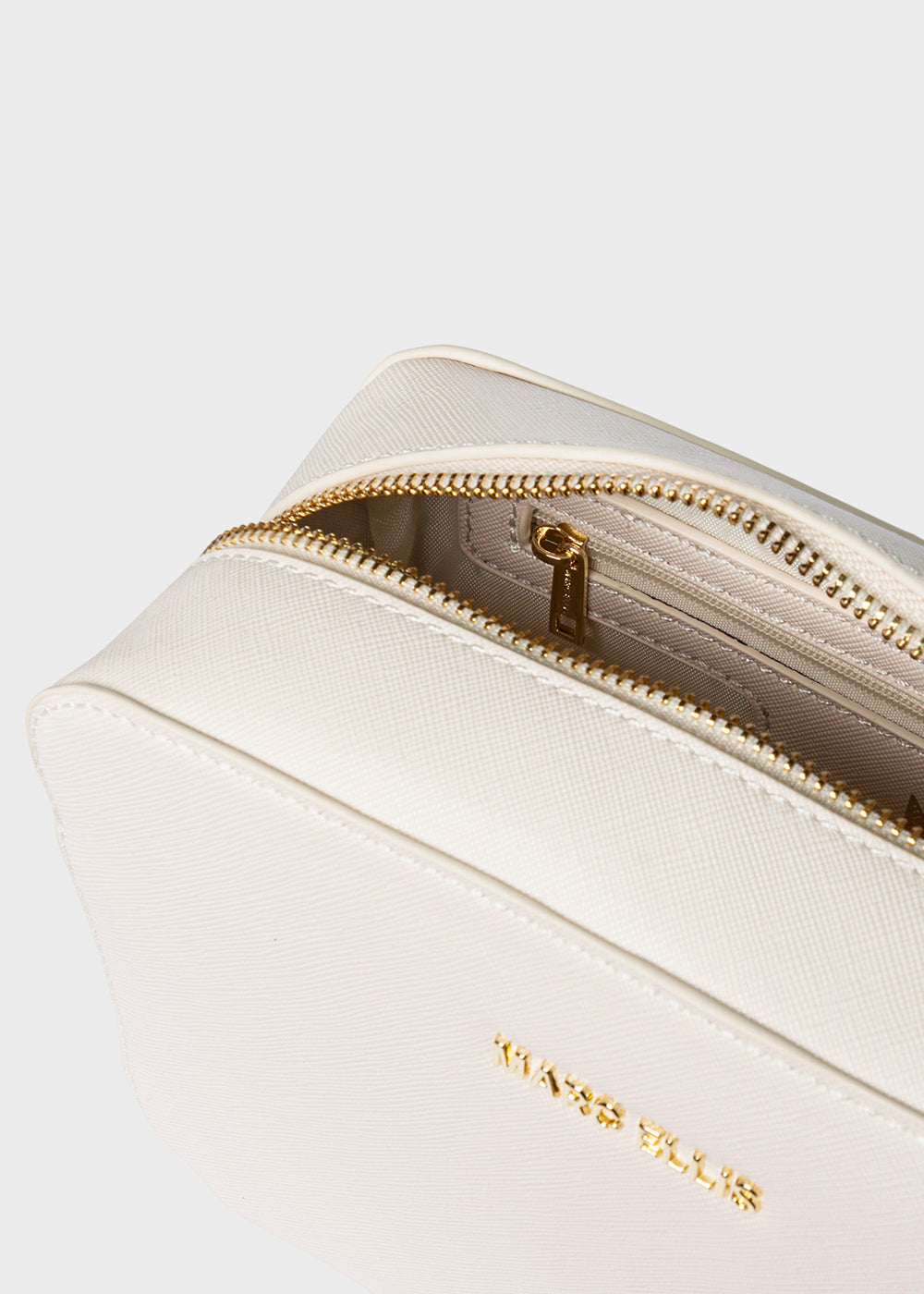 Borsa a tracolla Peyton MF con logo metallico