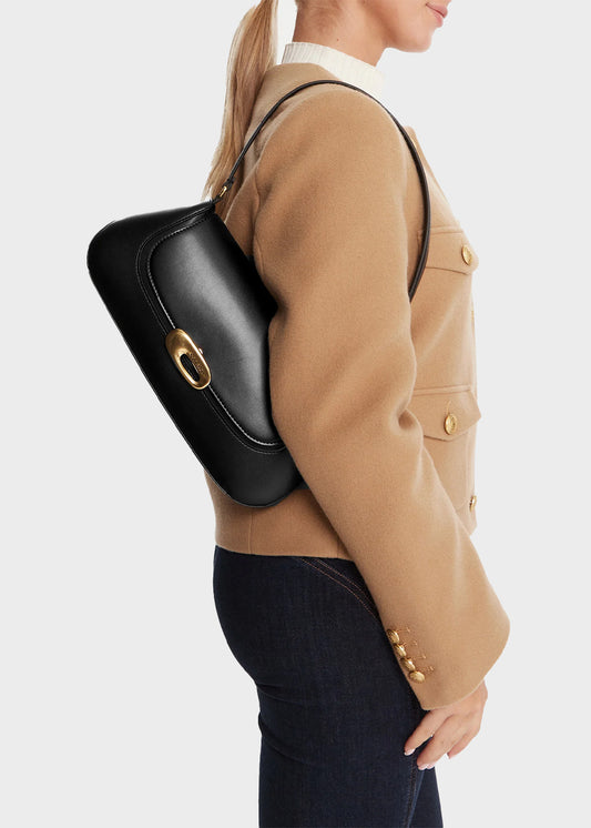 Hardware Flap Shoulder Bag