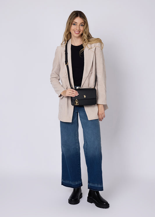 Jones shoulder bag with flap