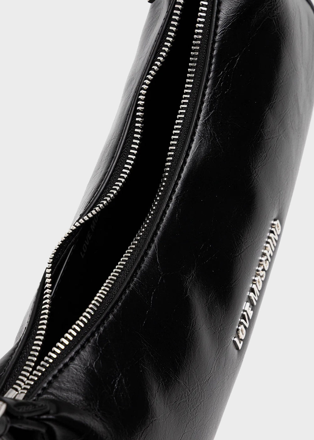 Shoulder bag with front logo