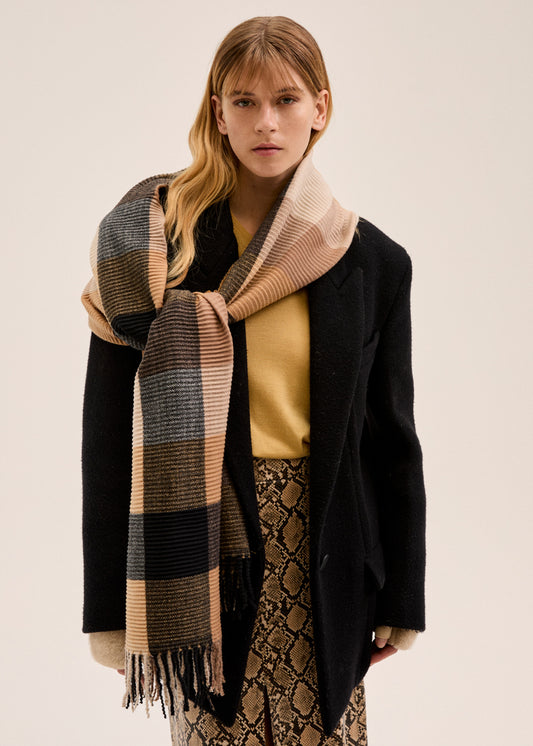 Helen Checked Scarf