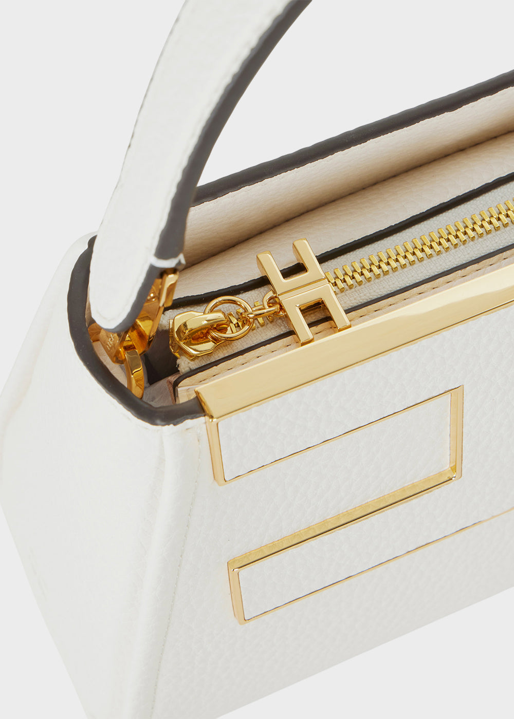 Borsa a mano con tracolla e logo