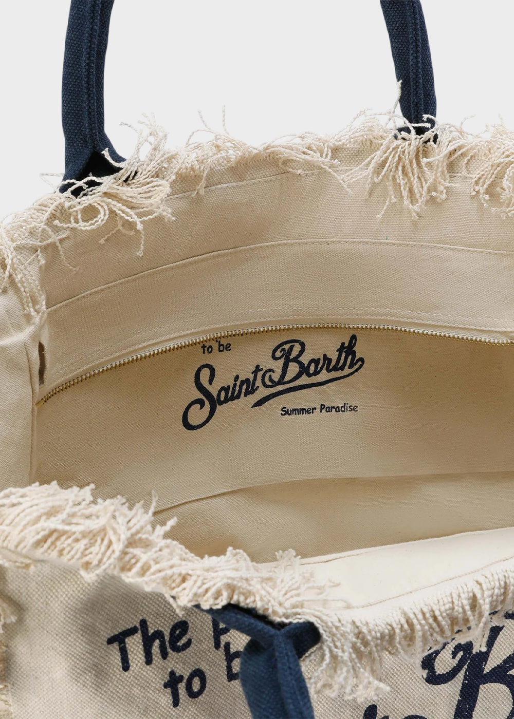 Borsa da mare grande Vanity in canvas