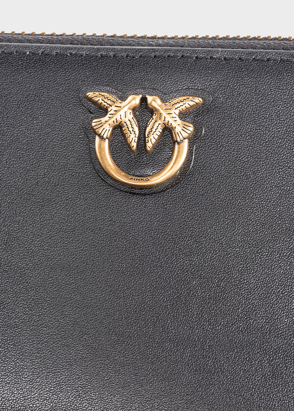 Square zip-around wallet