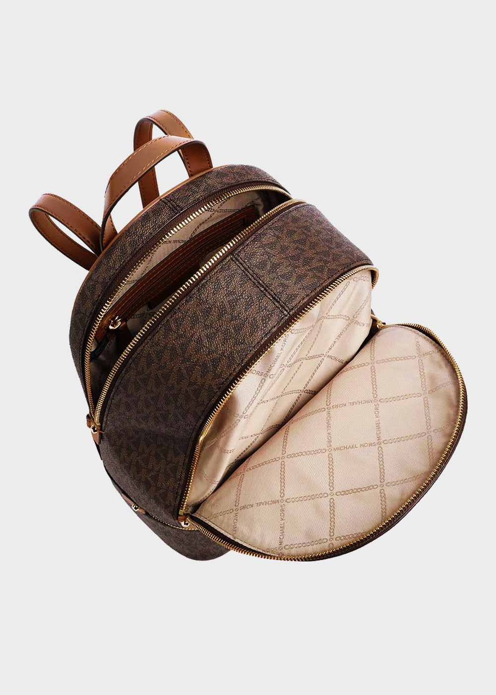 Zaino Rhea Zip con logo all over