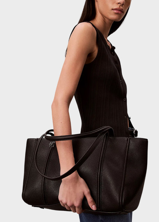 Borsa a spalla Emblem HW Pebble Tote