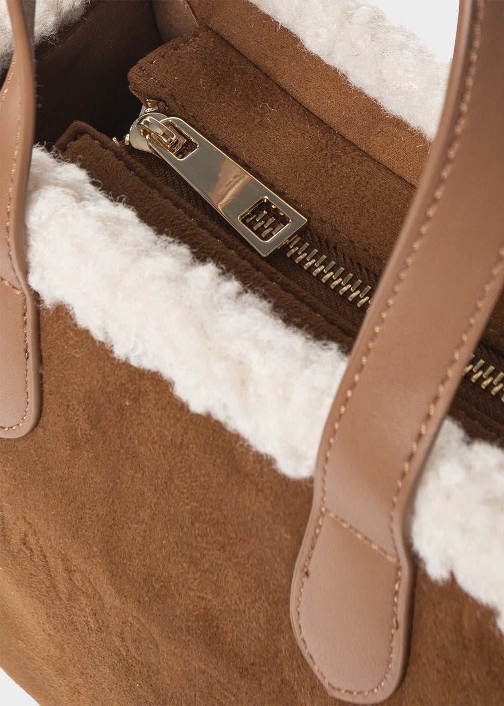 Buby Suede M Soft Handbag with Shoulder Strap