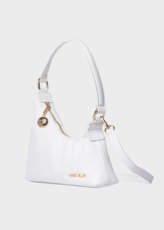 Borsa a spalla Wynn S Do con tracolla, in pelle