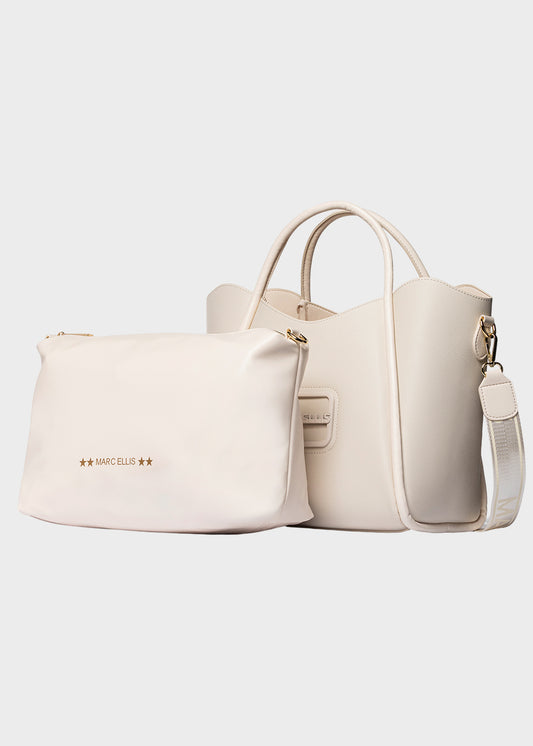 Borsa a mano Eliza GR con tracolla e pochettone interno