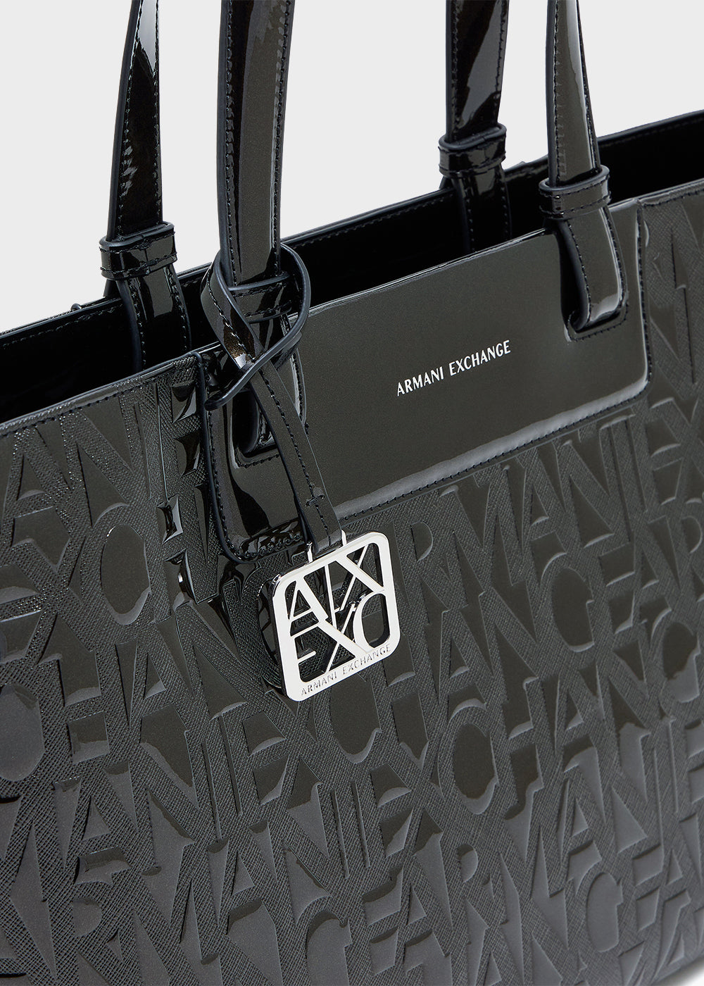 Liz Patent Shopping Bag M Glossy