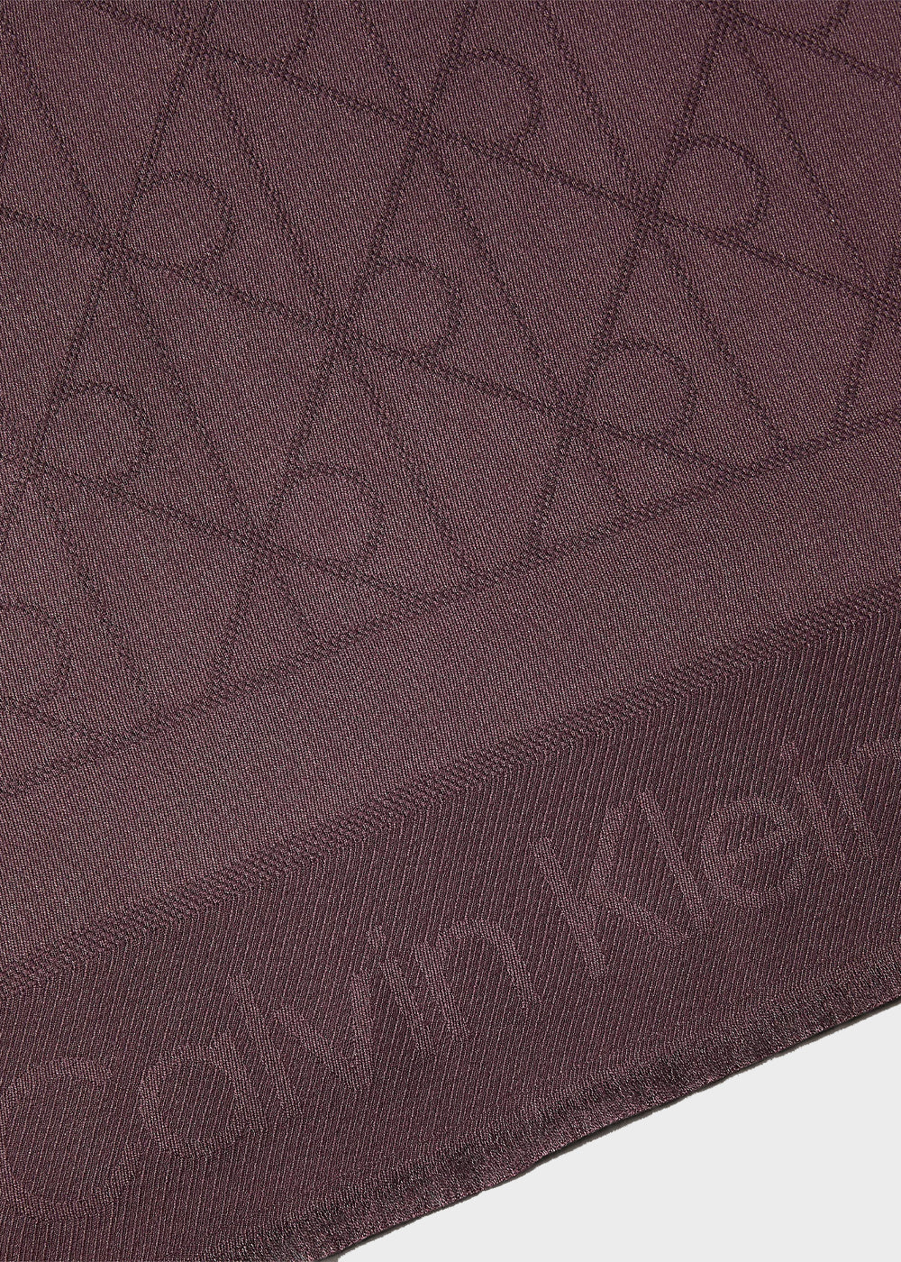 Sciarpa morbida con logo tono su tono