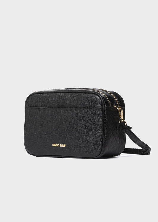 Borsa a tracolla in pelle Althea L con doppia zip