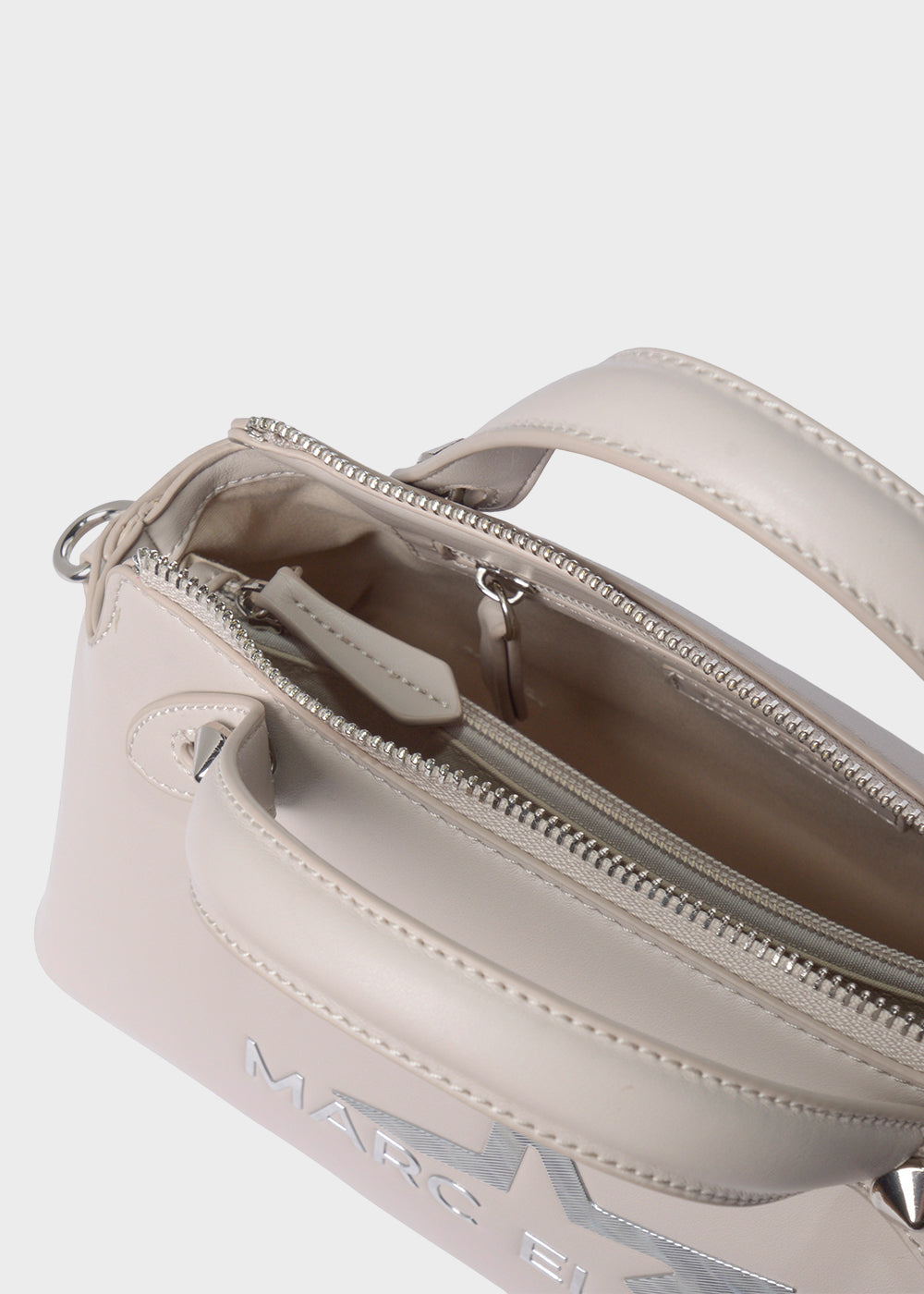 Borsa a mano Lauryn SY con tracolla e logo frontale