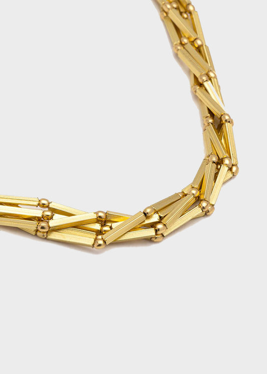 Multi-strand Bar Necklace