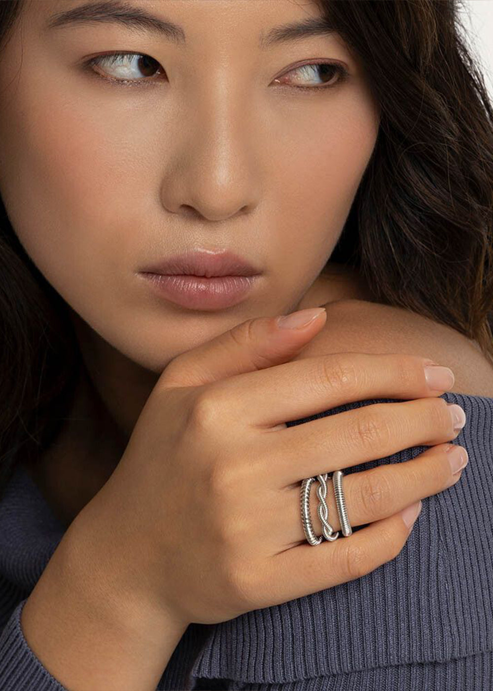 3 Torchon Spring Rings