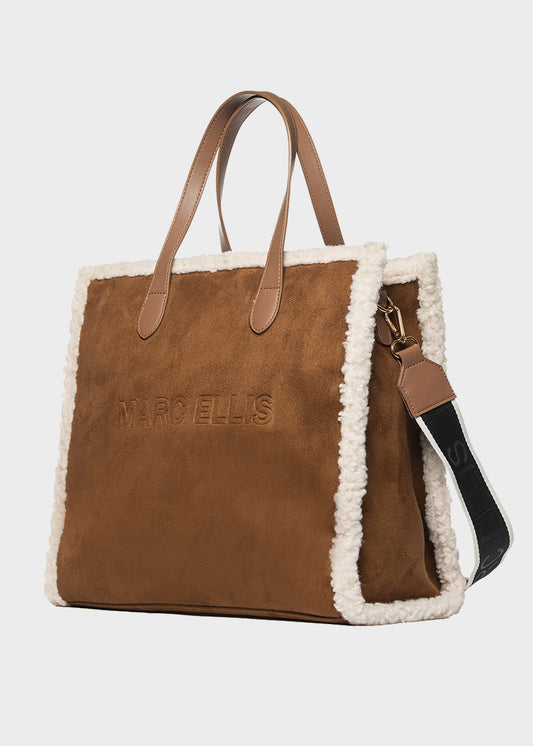 Borsa morbida a mano con tracolla Buby Suede L
