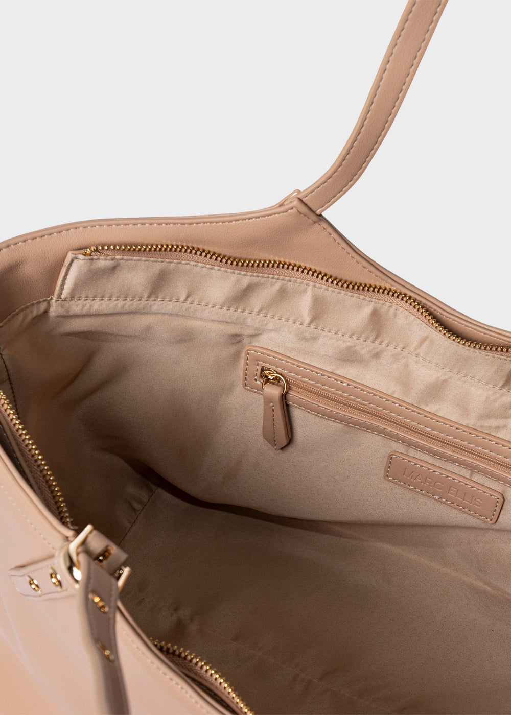 Borsa a spalla Scarlett Macro con logo metallico