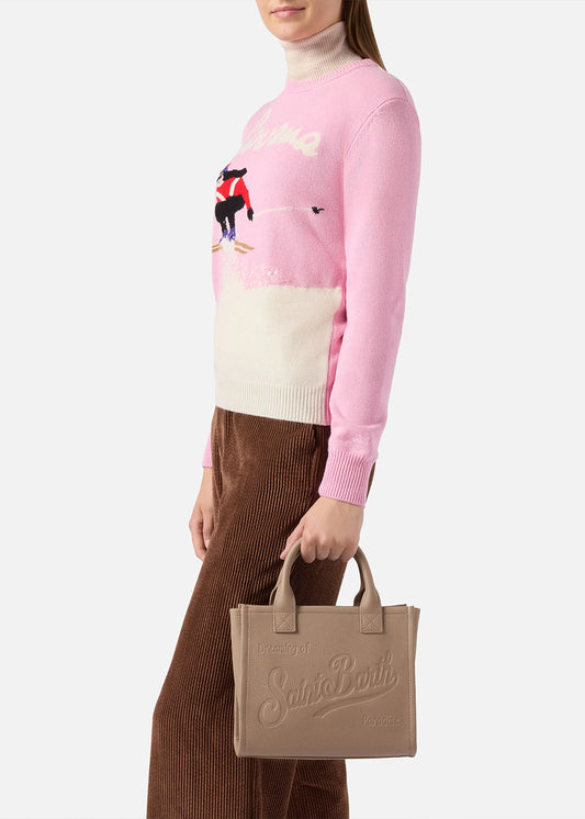 Medium Leather Vanity Bag