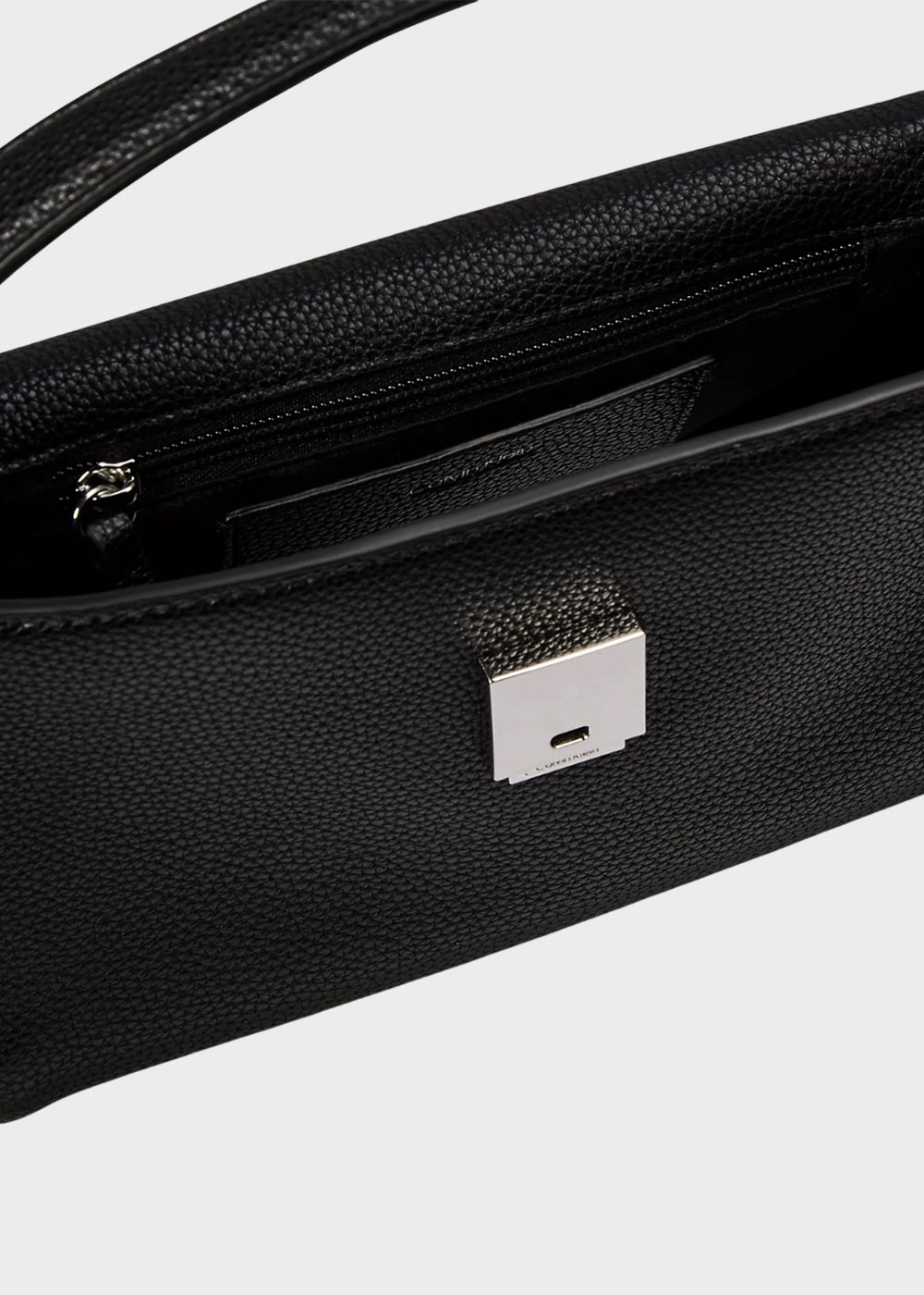 Borsa a mano con tracolla Emblem Pebble