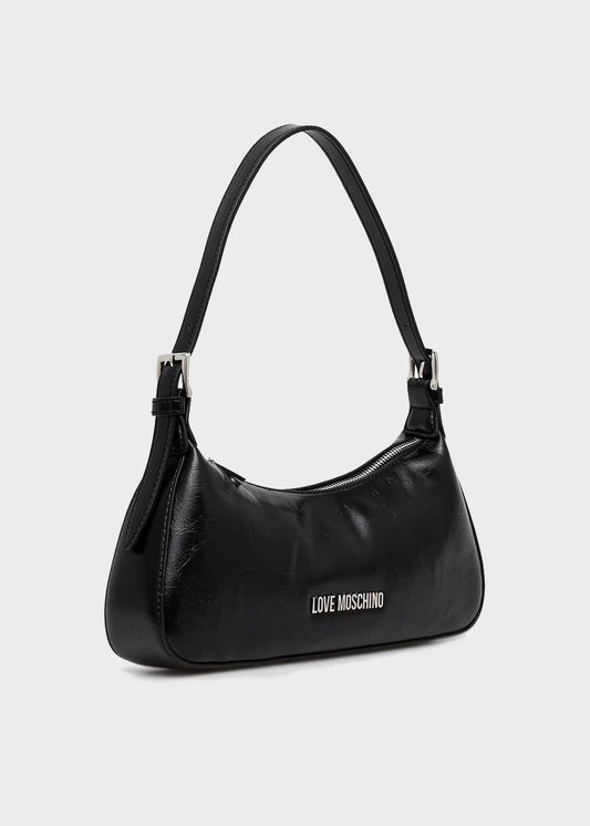 Shoulder bag with front logo
