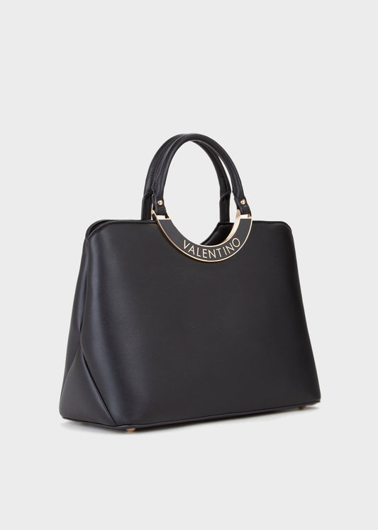 Borsa a mano con tracolla Wendy con dettagli metallici