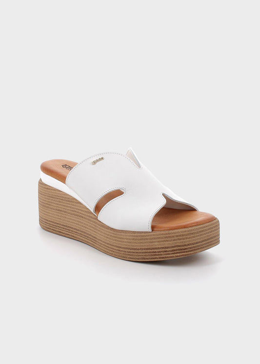 Pantofole con zeppa e rialzo