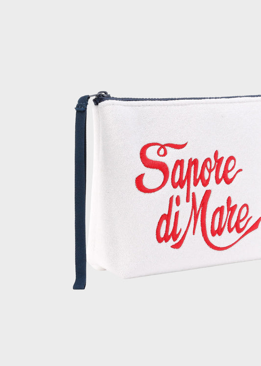 Pochette da Mare Terry Sapore di Mare Limited Edition effetto spugna