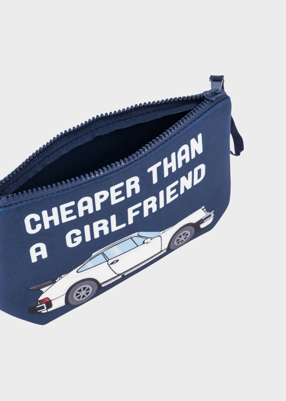 Pochette Aline Cheaper Than Car effetto lana