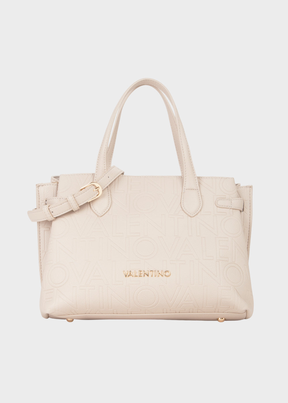 Borsa a mano con tracolla Pansy con logo all over