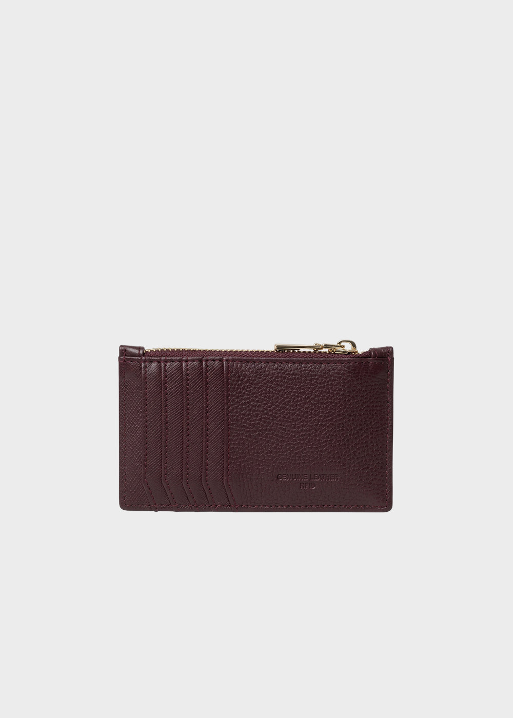 Portacarte Jayna DO con zip, in vera pelle-2
