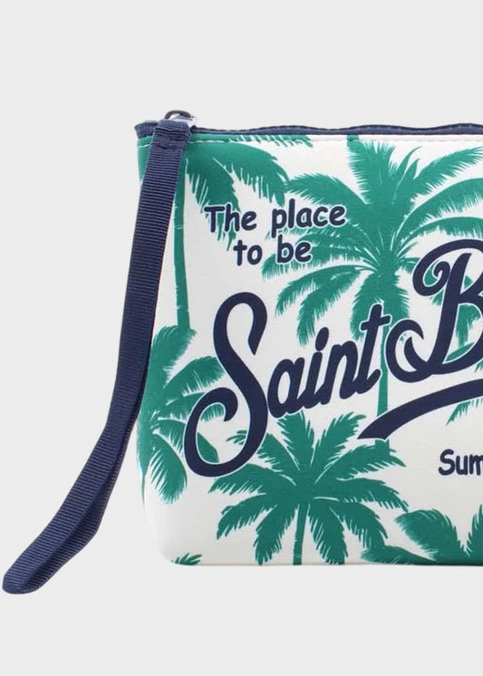Pochette da Mare Palmas Allover in scuba
