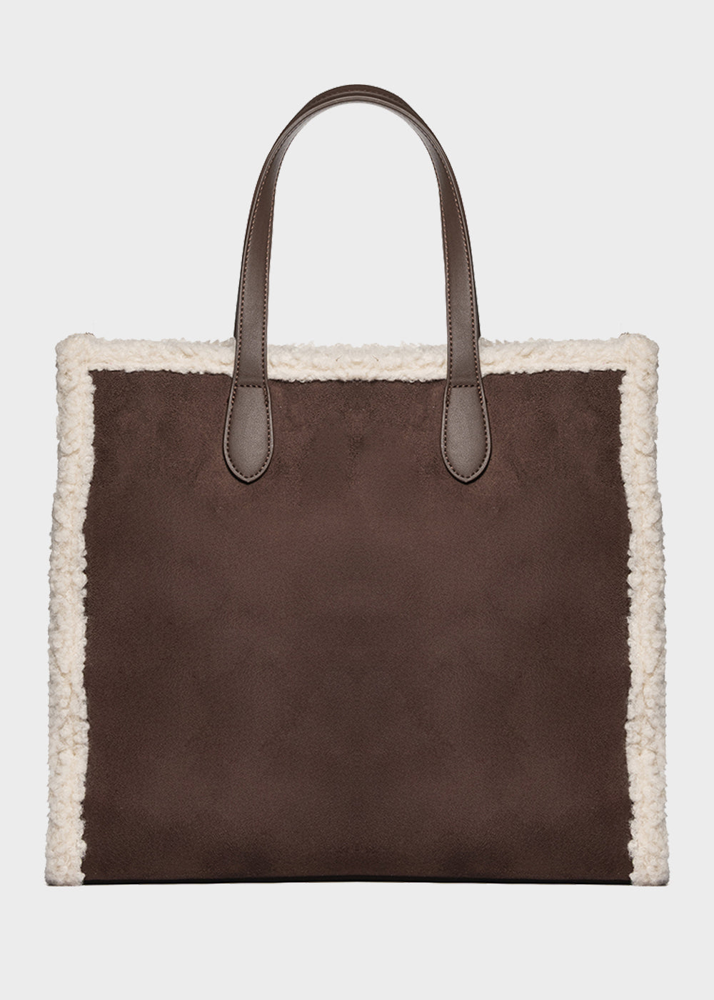 Buby Suede L Soft Handbag with Shoulder Strap