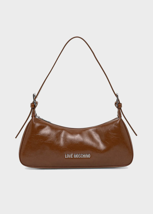 Shoulder bag with front logo