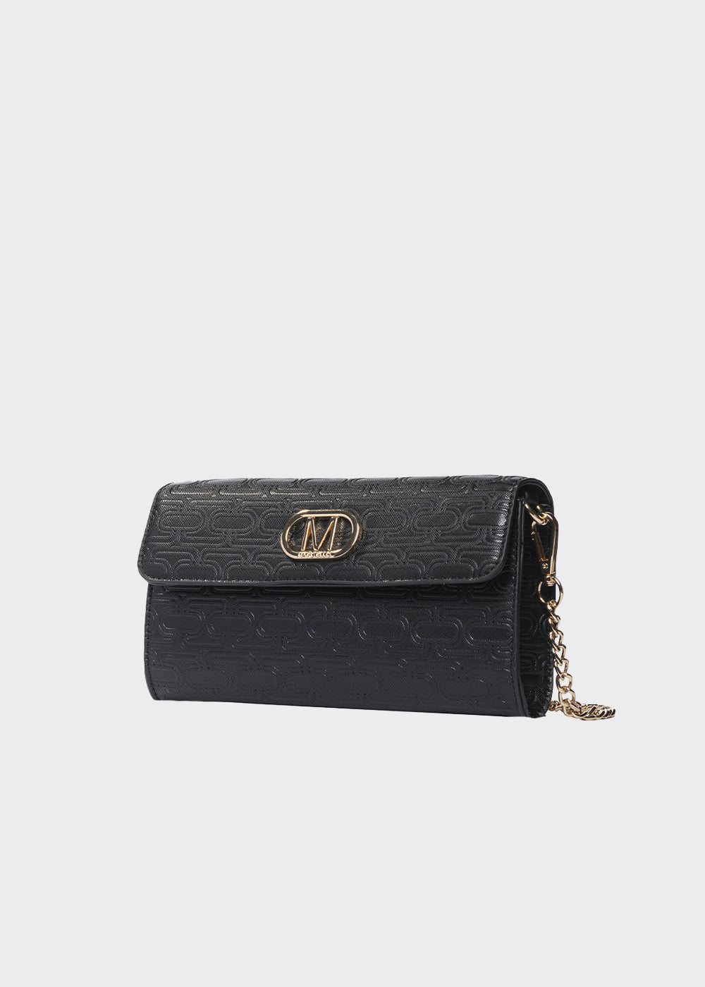 Pochette con tracolla a catena Grace-2