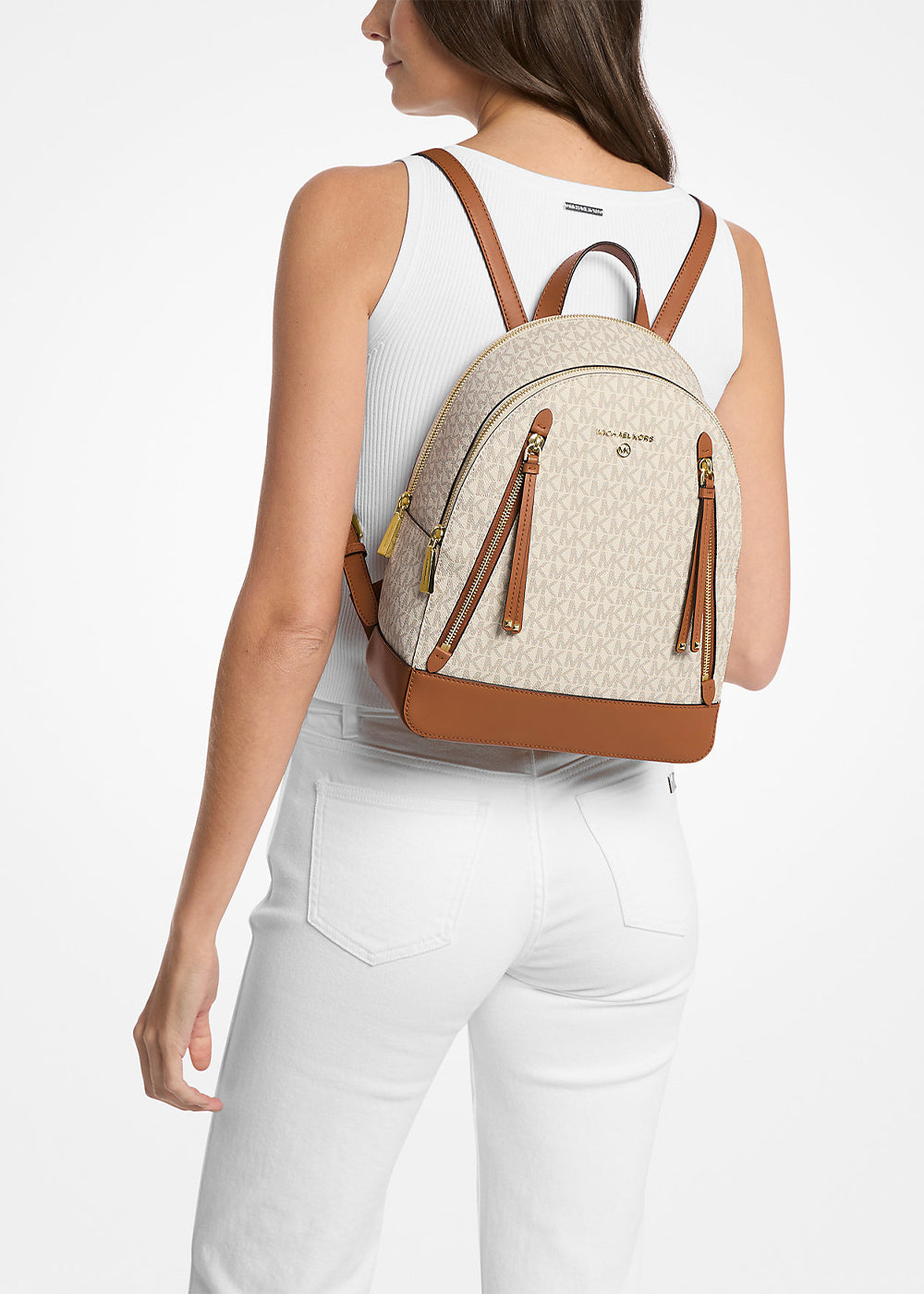 Zaino Brooklyn medio con logo