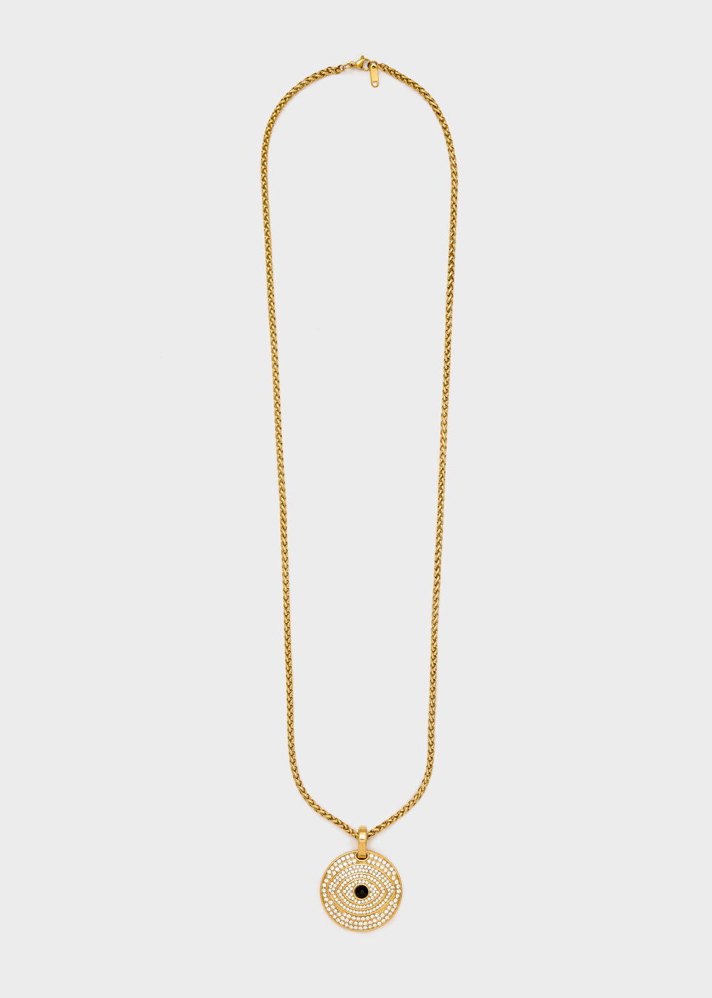 Collana pendente Mystic in acciaio