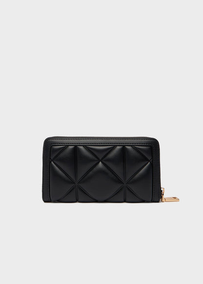 Zip around wallet with logo