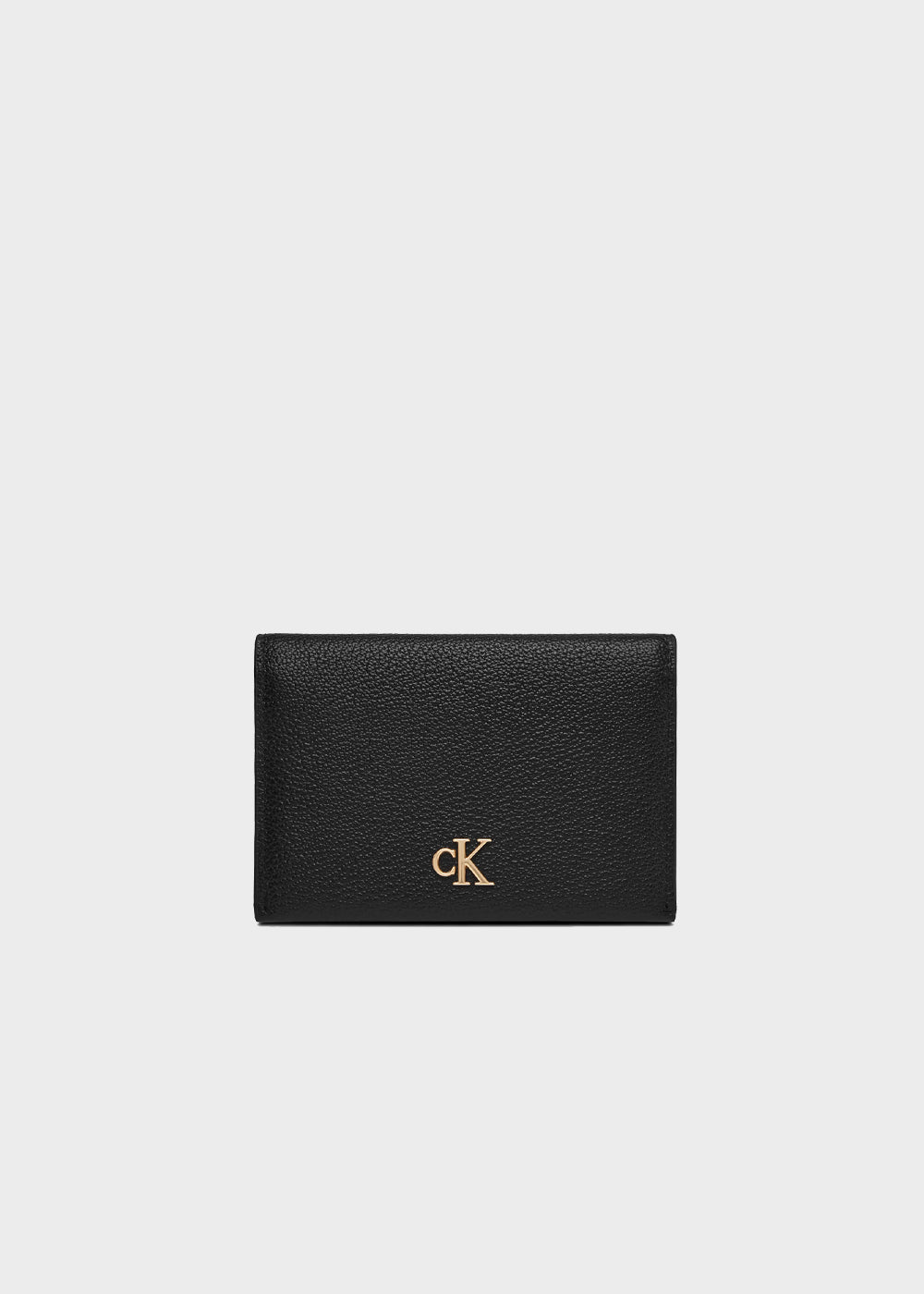 Card holder with snap closure