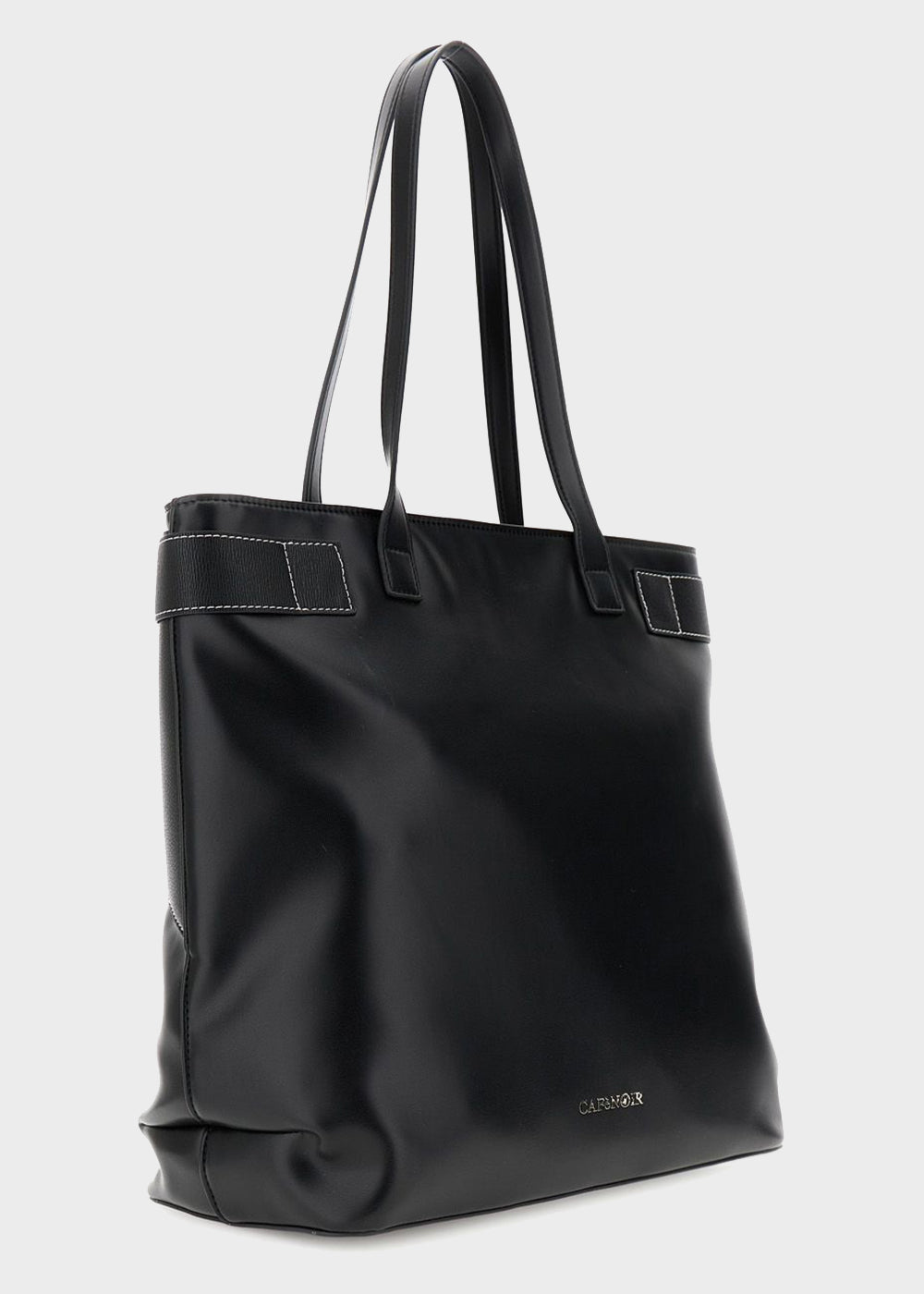 Borsa da spalla con dettaglio in metallo-4