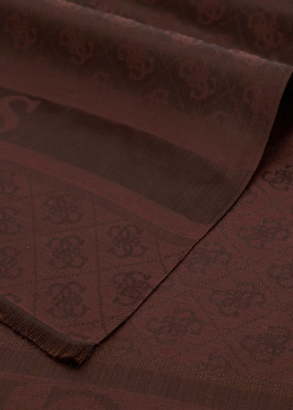 Foulard Samantha con logo all over (70 x 180 cm)