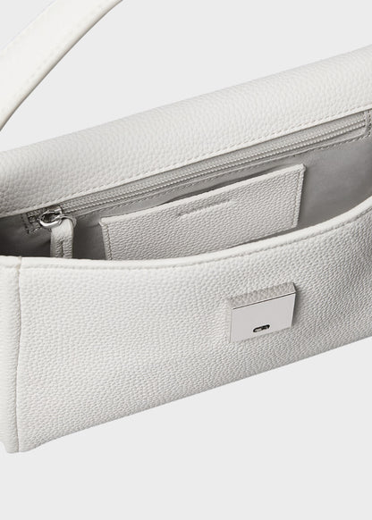 Borsa a mano con tracolla Emblem Pebble