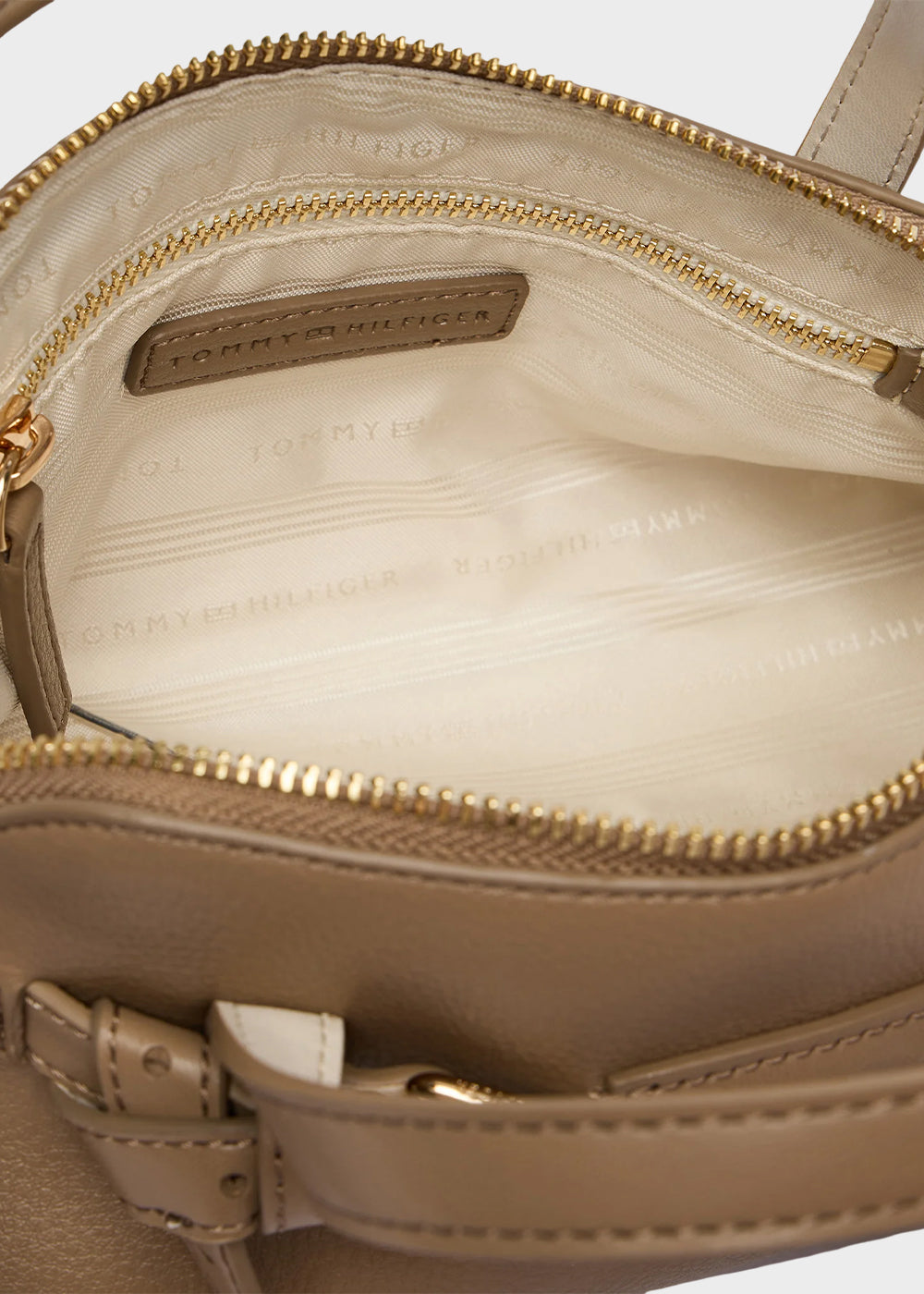 Borsa a mano Buckle Mini Tote con tracolla-5