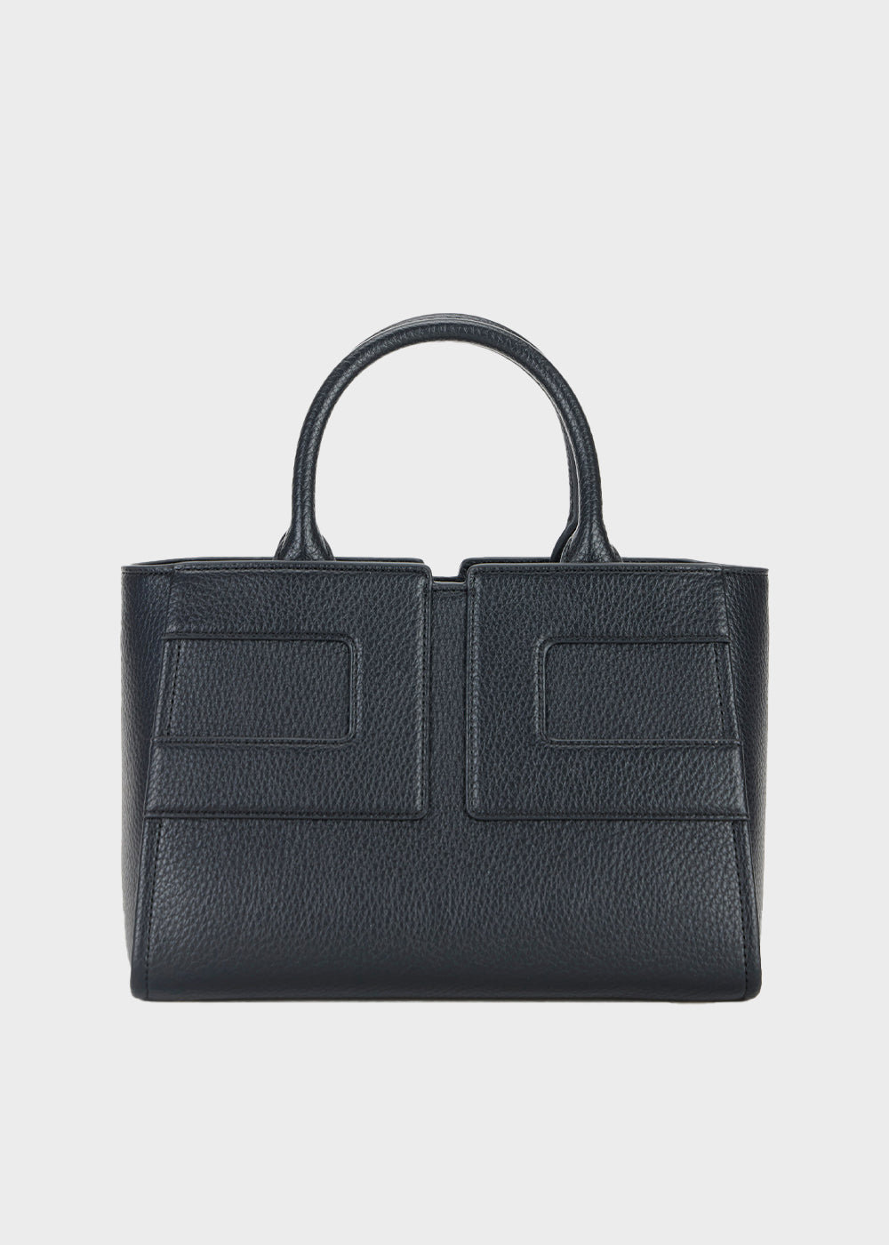 Borsa a mano media con tracolla e logo