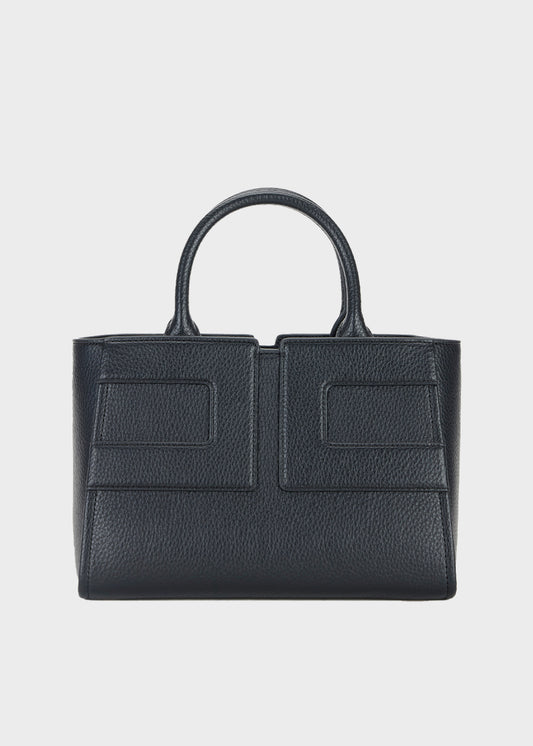 Borsa a mano media con tracolla e logo